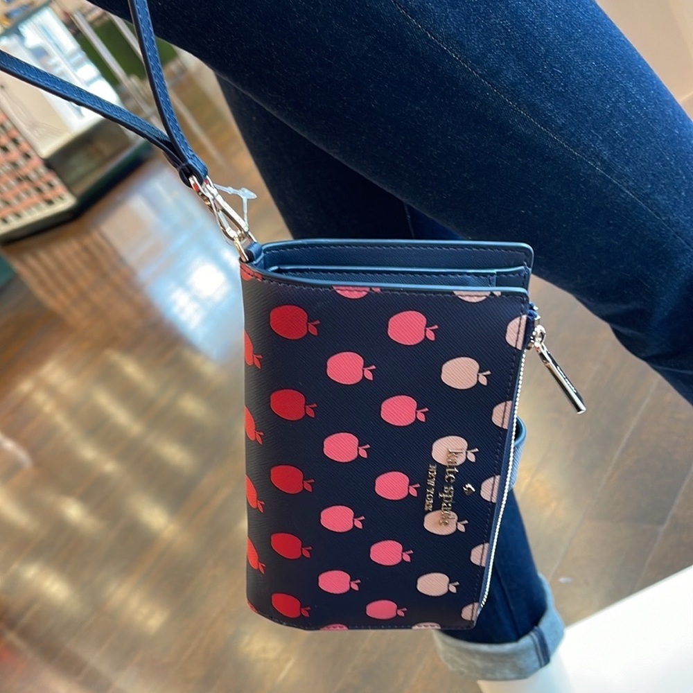 Kate Spade phone wallet Wristlet Orchard Degrade Multi - Picture 5 of 16